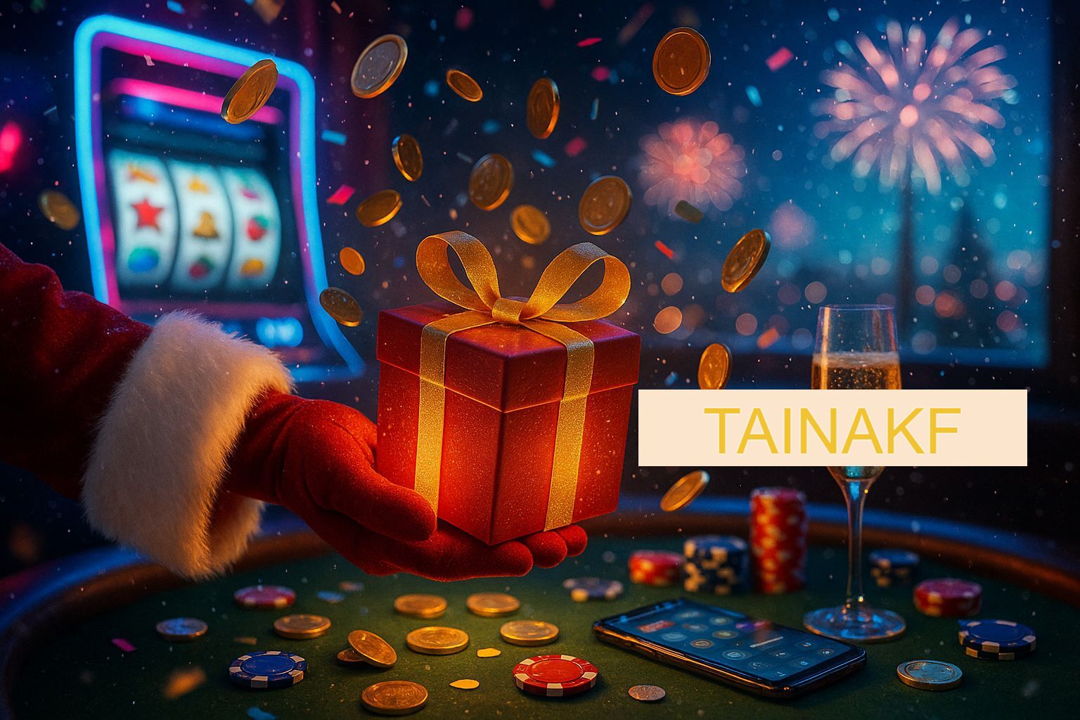 Promoções de Ano Novo no TAINAKF